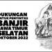Malam Dukungan untuk Penyintas Banjir Jawa Timur Selatan Oktober 2022