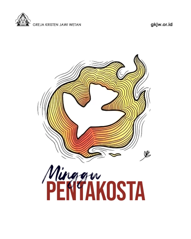 Pentakosta adalah peringatan akan turunnya Roh Kudus Tuhan atas diri para murid dan umat-Nya.

Roh Kudus adalah Roh Allah, Roh Kebenaran, Roh yang senantiasa menolong dan menyertai umat Allah.

Roh Kuduslah yang menuntun kita kepada kebenaran. Roh Kuduslah yang menerangi jalan hudup kita. Roh Kuduslah yang menghibur kita di saat kita sedih dan duka. Roh Kuduslah yang memberikan kekuatan, kemampuan dan damai sejahtera dalam hidup kita.

Selamat Merayakan Hari Pentakosta. 

Kiranya Roh Kudus Tuhan senantiasa memimpin di setiap langkah hidup kita.